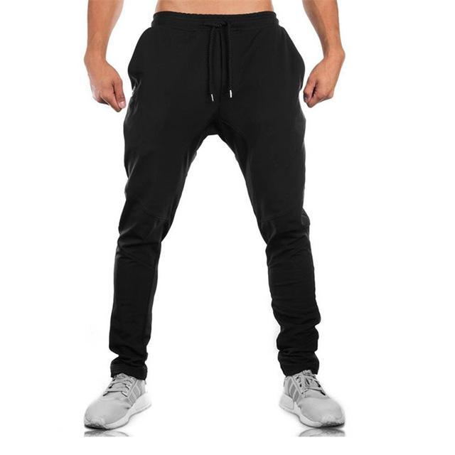 Men's Trousers Zipper Decoration Fitness Long