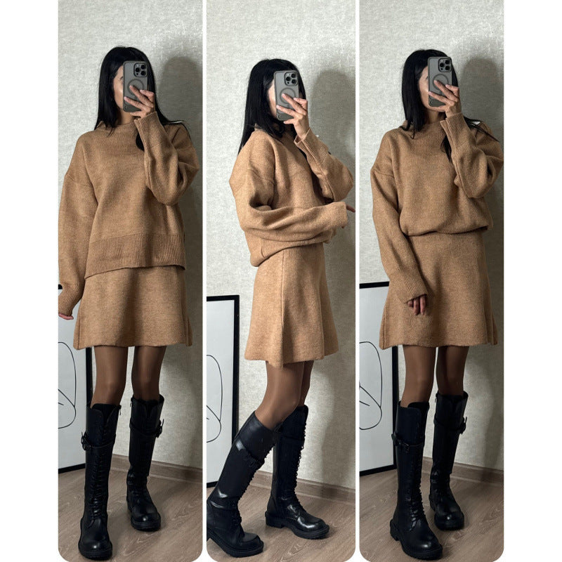 Women's Sweater Short  Suit