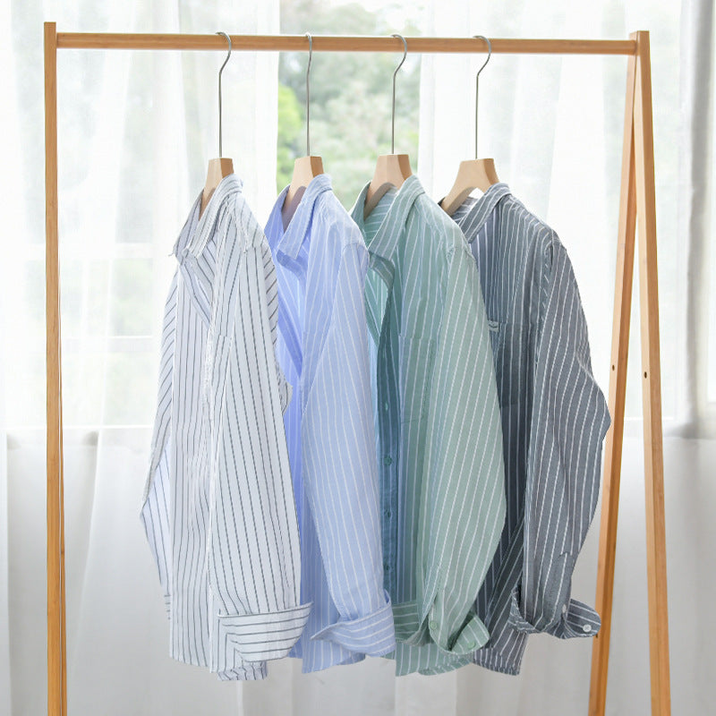 Striped Iron-Free Shirt