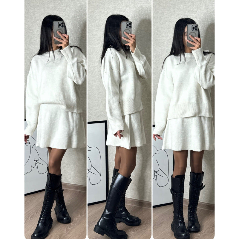 Women's Sweater Short  Suit