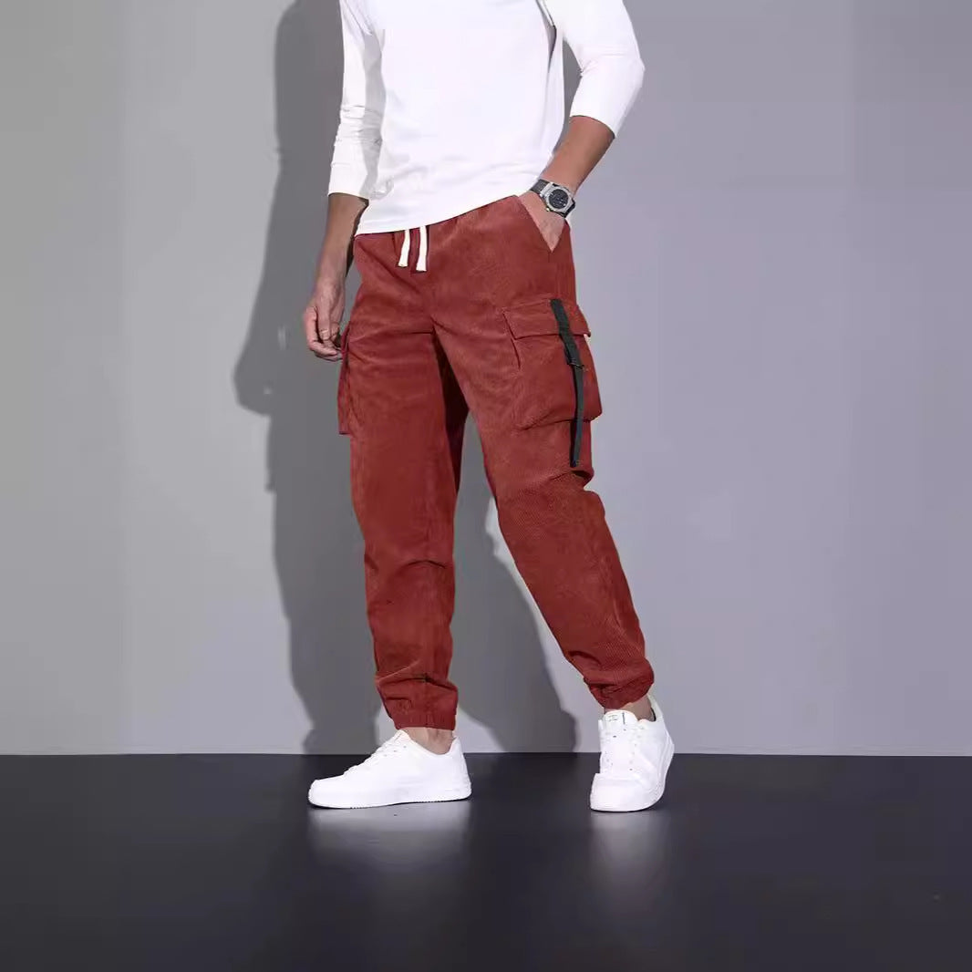 Men's Pants Sports Pants Ankle-tied Trousers