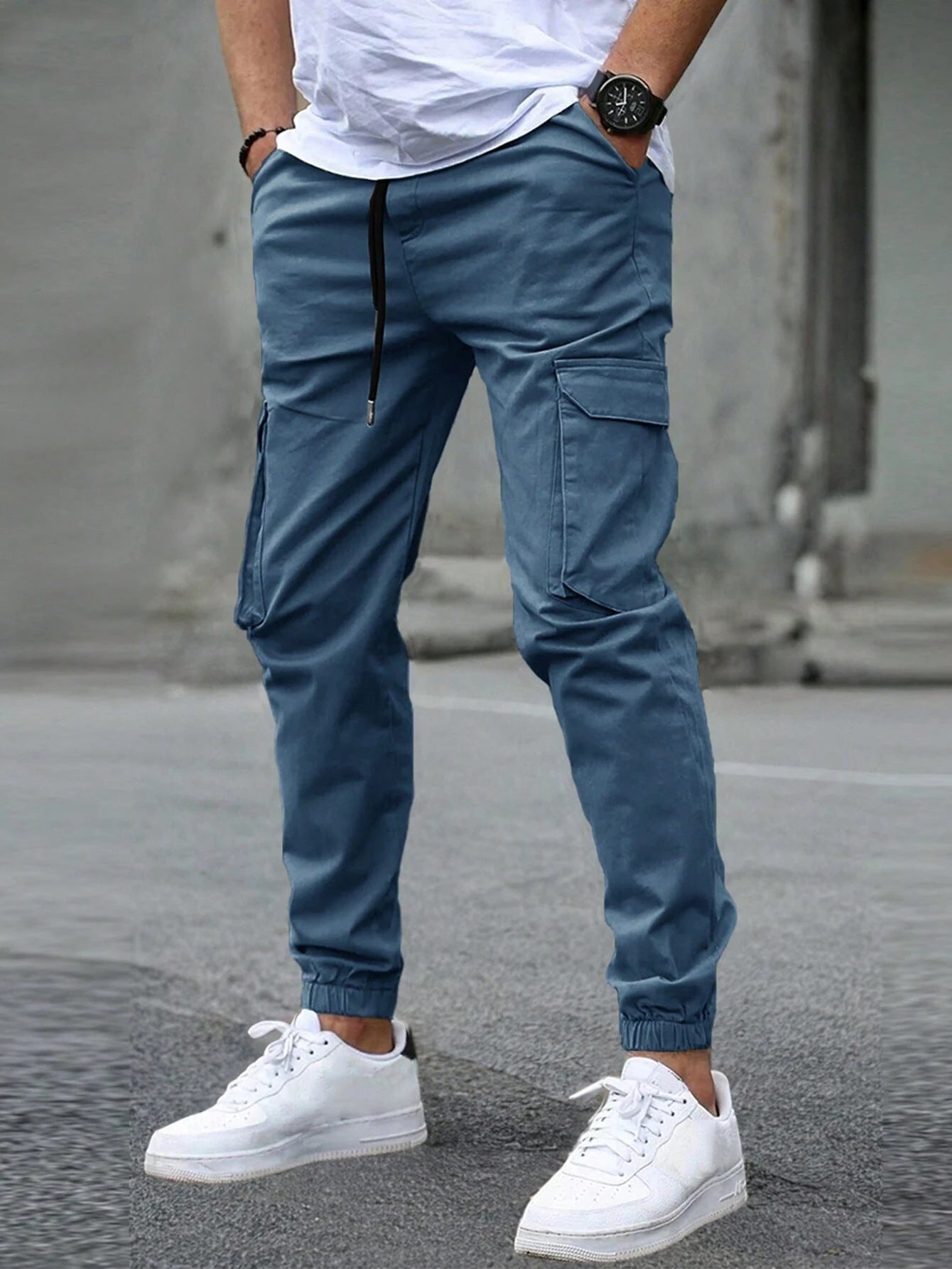 American Pants Men's High Street Fashion Brand Loose