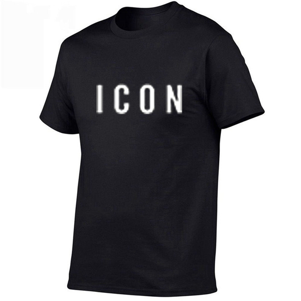 Katoenen Heren ICON T-Shirt Korte Mouwen.