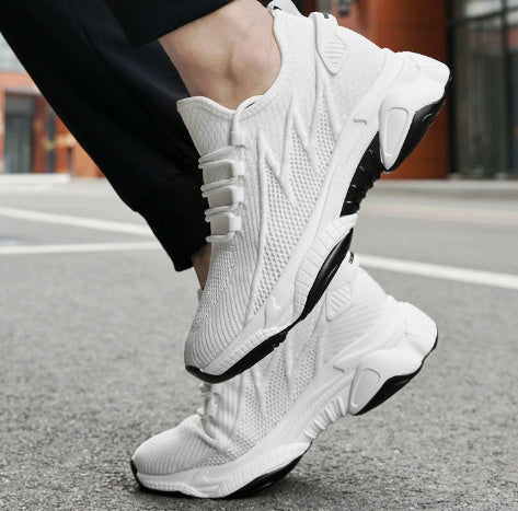 Spring And Autumn New Men's Shoes Cross-border Running Air Cushion Shoes Soft Bottom Casual Sneakers