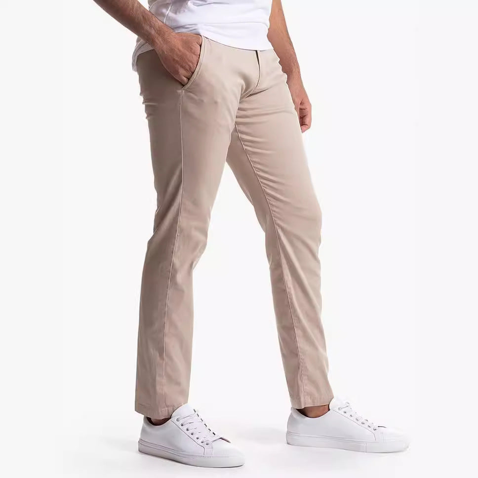 Summer Jinammonia Ice Silk Casual Pants Men