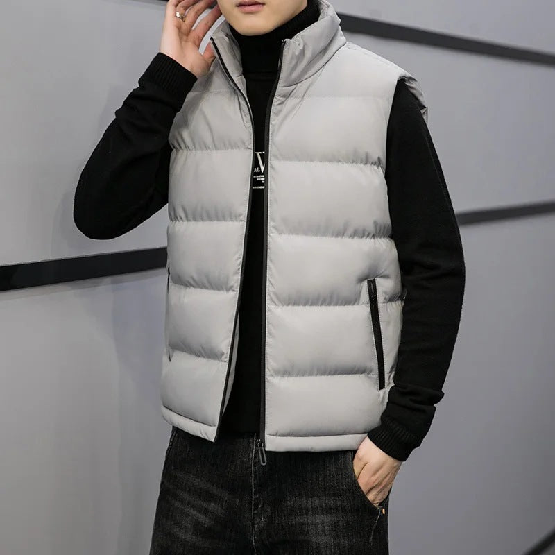 Autumn And Winter Leisure Warm Sleeveless Jacket