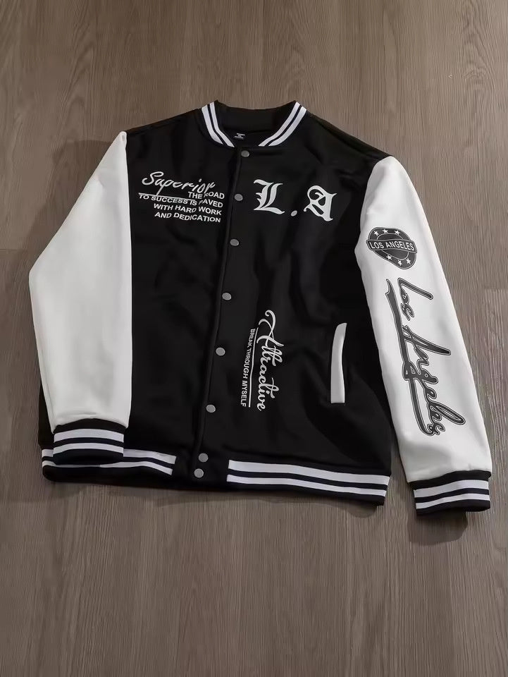 Baseball Uniform Jacket Street Men's Wear