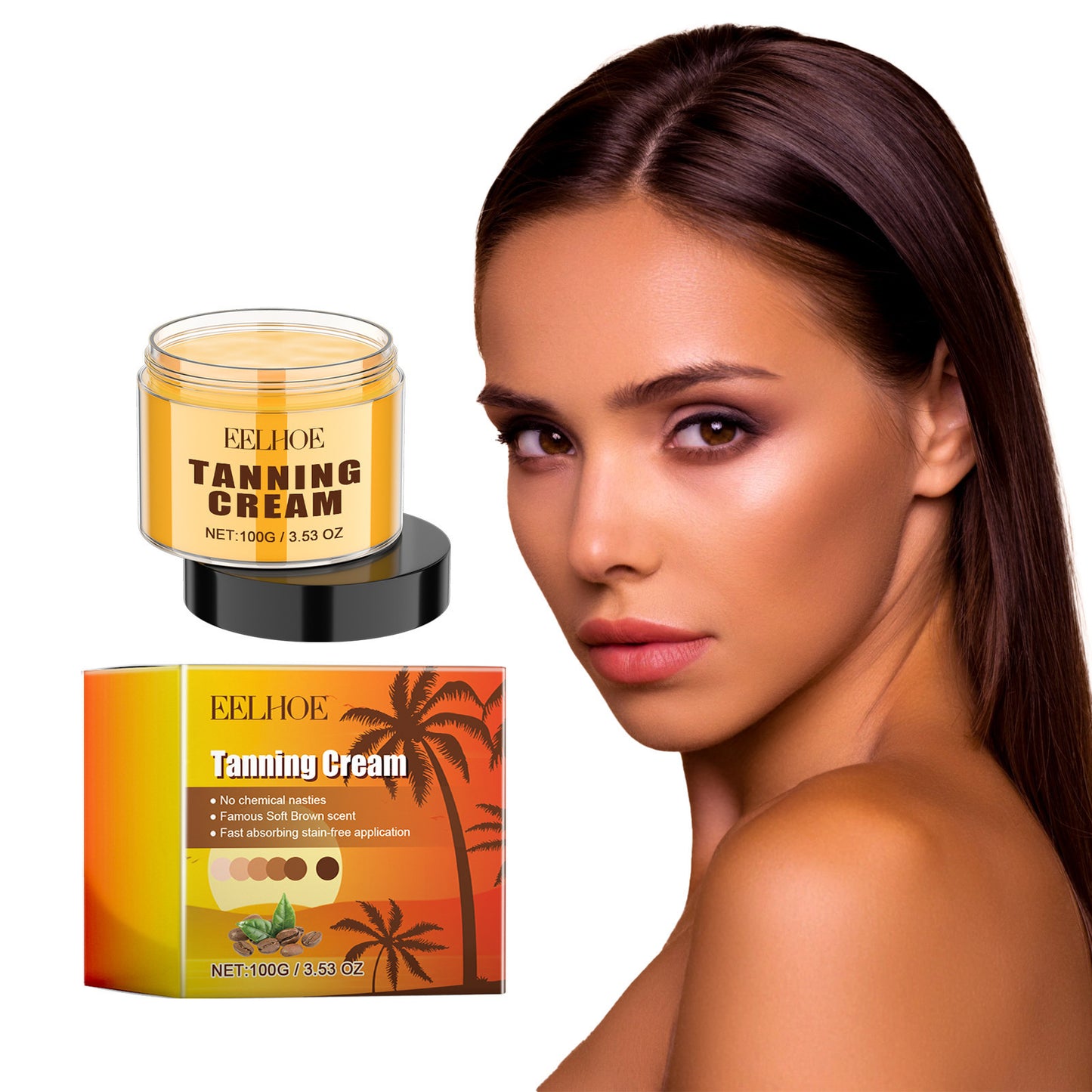 Cream - Natuurlijke en Comfortabele Bronzer