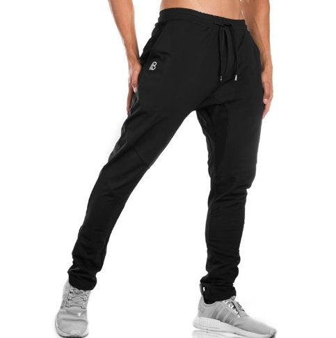 Men's Trousers Zipper Decoration Fitness Long