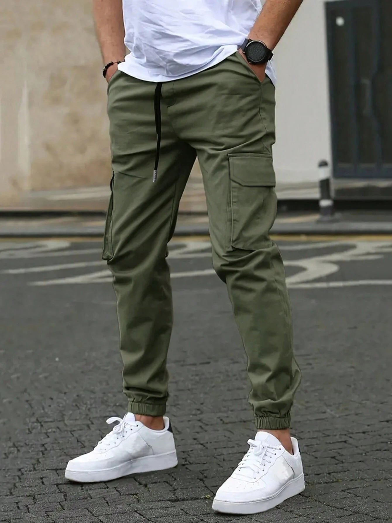 American Pants Men's High Street Fashion Brand Loose