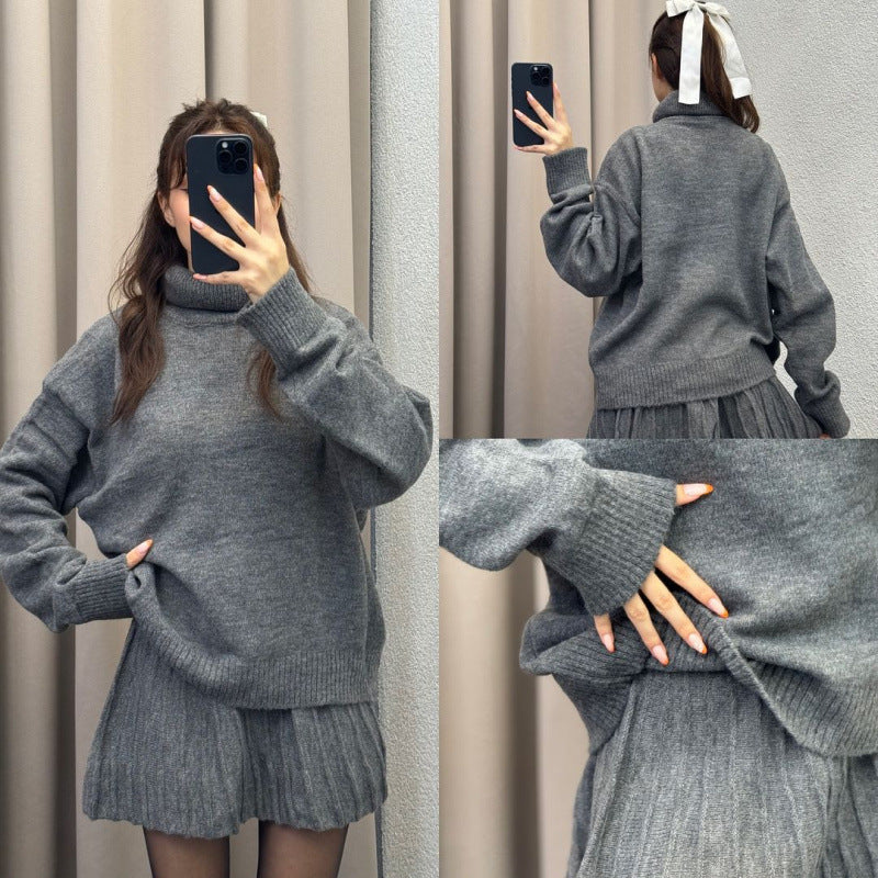 Women's Sweater Short  Suit