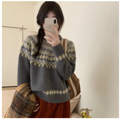 Women's Casual Laid-back Style Sweater